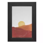 آینه مستطیل غروب نارنجی - تصویر 2