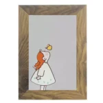 آینه مستطیل دختر پروانه ای - تصویر 4
